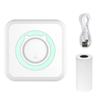 Portable Printer Mini Pocket Wireless Bluetooth Thermal Printers for Android iOS Smartphone  BT Inkless Printing Gift for Kids