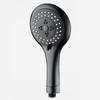 3 Ways Black Color Modern Shower Head Set  Handheld Shower Head with  Hose and Holder