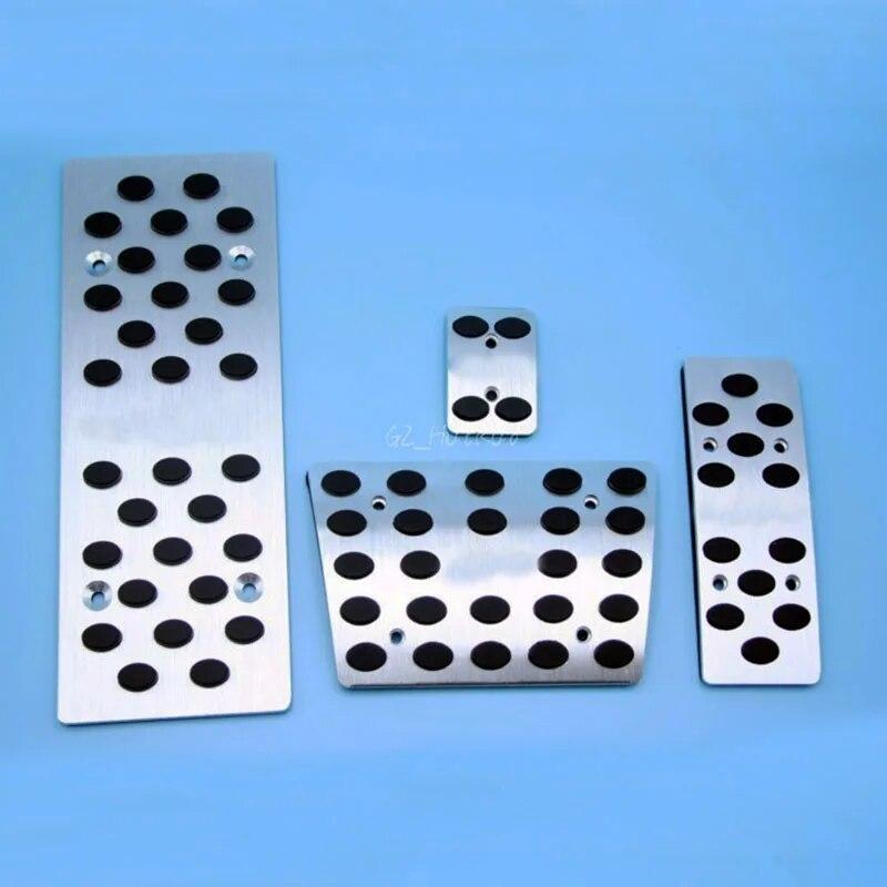 Автомобильные аксессуары на подставке для ног, педали тормоза для Benz AMG W164 W166 X164 X166 W251 ML320 GL Class с логотипом 4 шт.