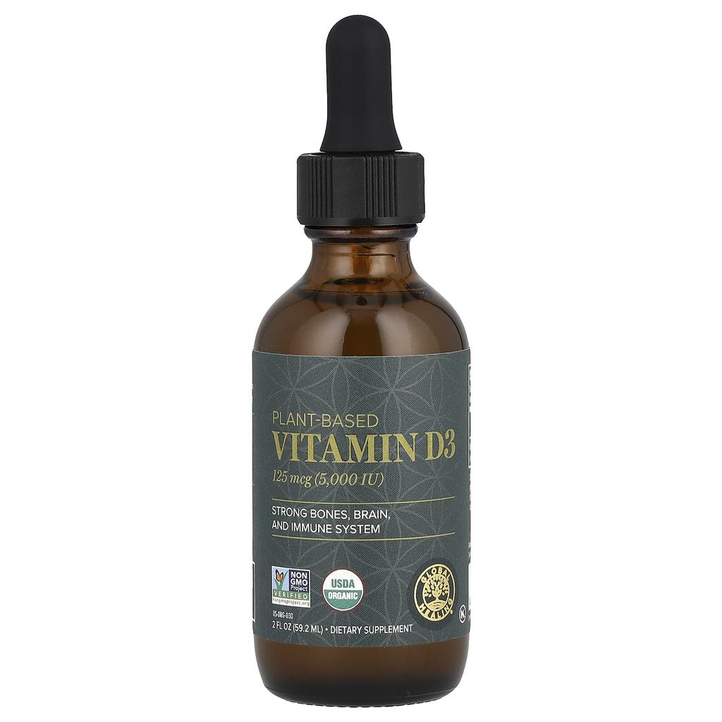 Vegetable Vitamin D3, 125Mcg(5,000Iu), 59.2Ml(2Fl Oz)