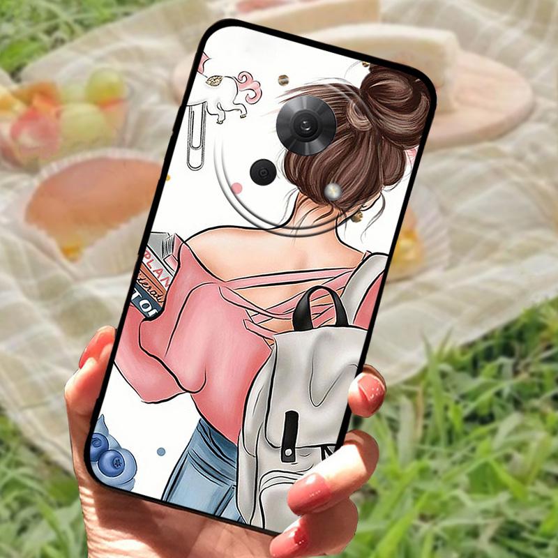 For Meizu Lucky 08 Case Soft Silicone TPU Phone Cases For Meizu Lucky08 Shockproof Back Protective Cover Fundas 6.78" Coque