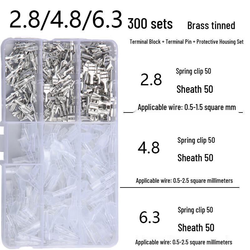 Benos Quick Disconnect Crimp Terminal Connector Kit