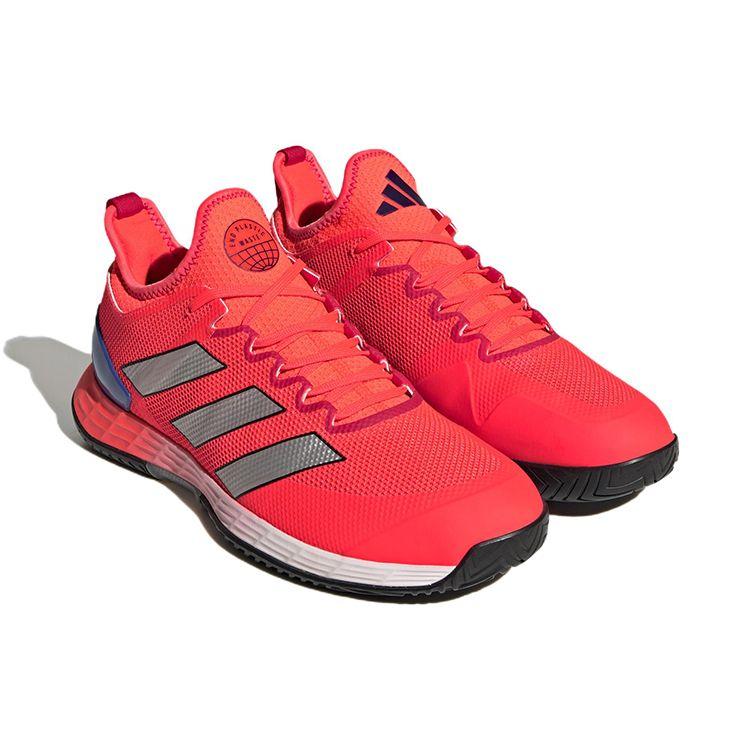 Adidas Adizero Ubersonic 4 Solar Red Men Sneakers Silver-Metallic Lucid-Blue HQ8379