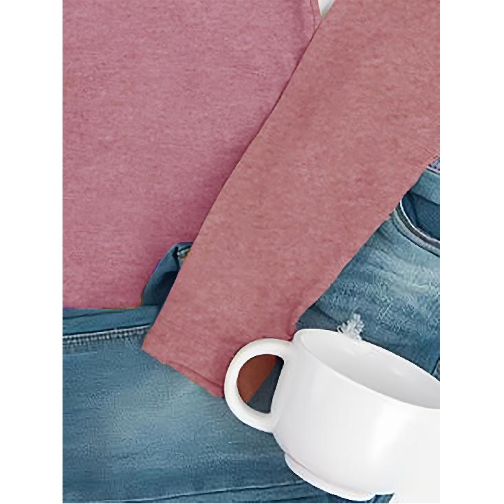 Elegant long-sleeved dress for women Sarcastic Fun Quote Print Crew Neck Comfortable, soft, and breathable new model Fashionable, simple, retro,