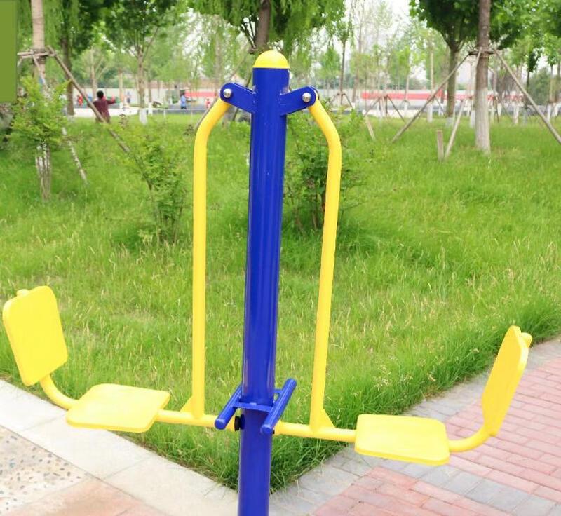 Outdoor Fitness Double Seated Leg Press
