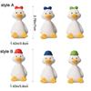 Three Dimensional Duck Toothbrush Holder Perforation Free Suction Cup Storage Hook  Children