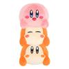 Sanei Boeki Kirby of the Stars Kirby Play with Waddle Dee Incredibly Stackable Plush Toy Set of 3 A W8 X D8 X H15cm Plush Toy KPWW04