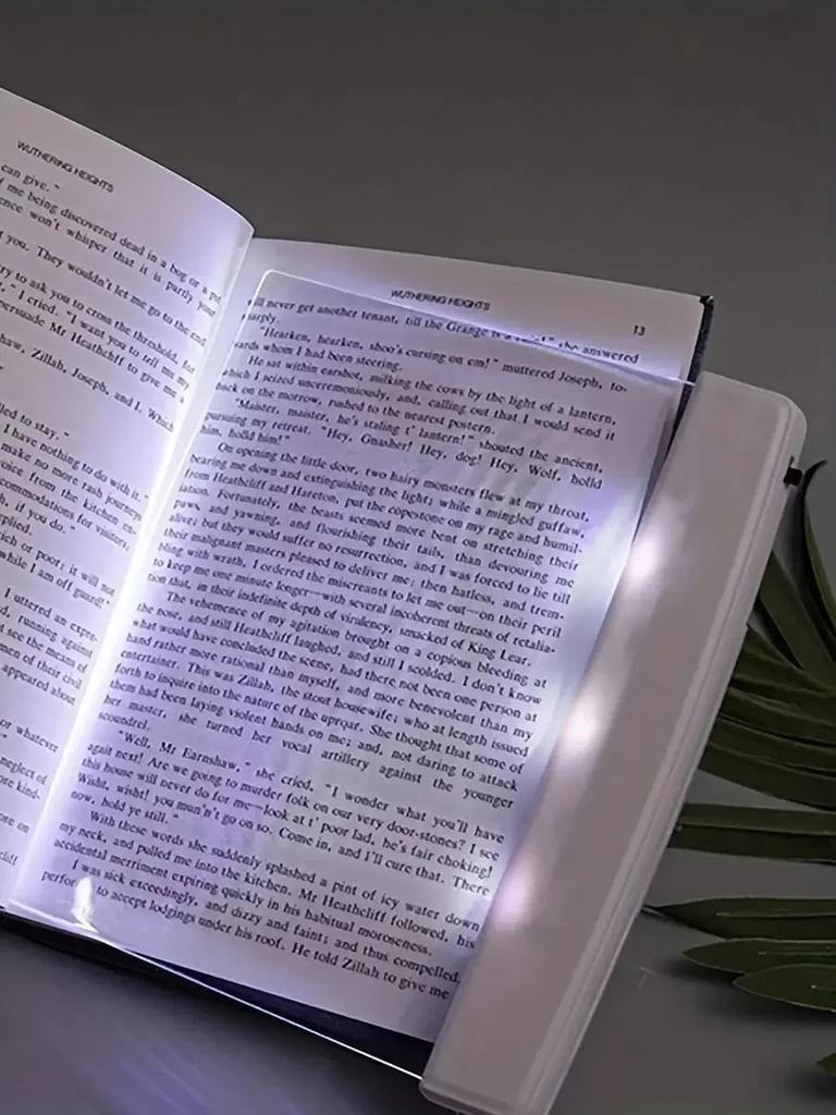 1 шт., светодиодная плоская панель для чтения ночного видения, лампа для чтения для защиты глаз, студенческая ночная лампа для чтения