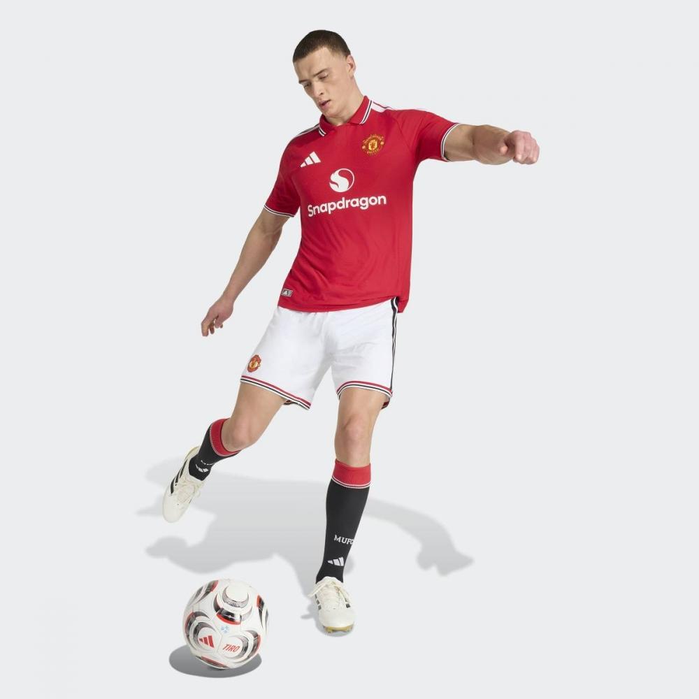 adidas Манчестер Юнайтед Мужской S 26 27 Аутентичная Домашняя футболка