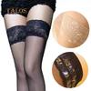 Women's Sexy Lace Top Silicon Strap Anti-skid Thigh Nightclub High Stockings For Female