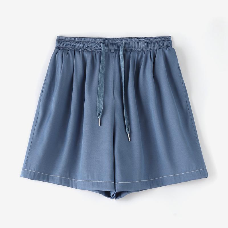 ZANZEA Женские повседневные свободные летние шорты с эластичной резинкой на талии