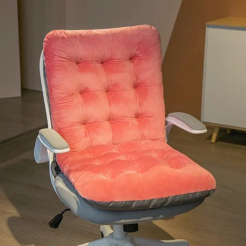 Утолщенная цельная подушка для офиса, сидячий коврик для ягодиц, подушки для спины сидения для студентов, поддержка талии, коврик для спинки стула, украшение для дома