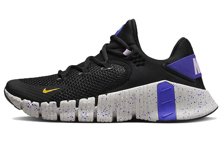Nike Бесплатные Metcon 4 Черный Лазурит Женские CZ0596-002
