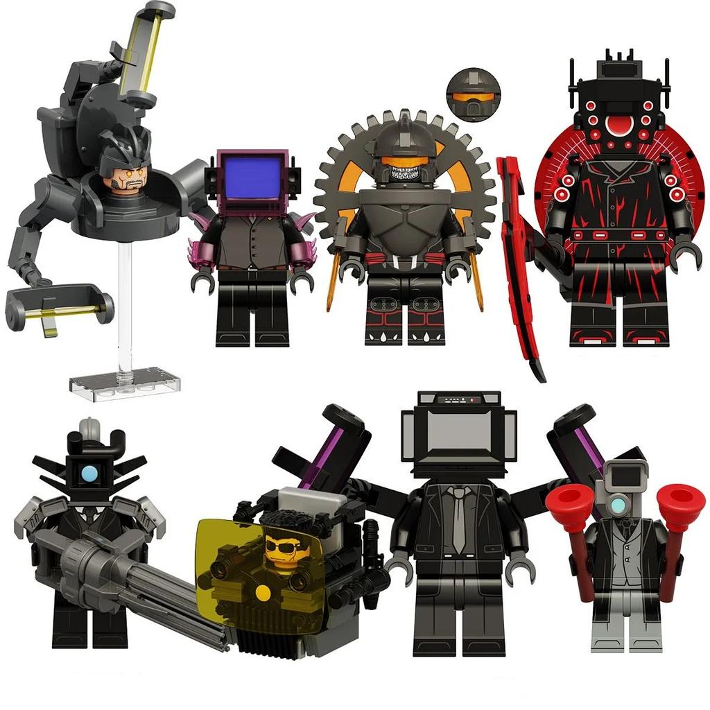 Игрушка конструктор Человек-туалет подарок