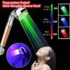 Новый LED душевой лейк SPA с контролем температуры, 3/7 меняющих цвет, анионный, водосберегающий, ручной, для ванной комнаты, дома, инновационные аксессуары