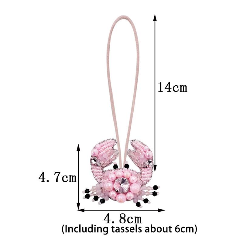 Раки Подвеска для бисерной сумки Краб Аксессуары для сумки Милый Креативный Декоративная цепочка для сумки Шнурок