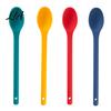 Multi Purpose Silicone Kitchenware Mixing Spoon with Long Handle, Heat Resistant Non-stick Cookware, Dishwasher Safe Kitchen Utensil for Cooking