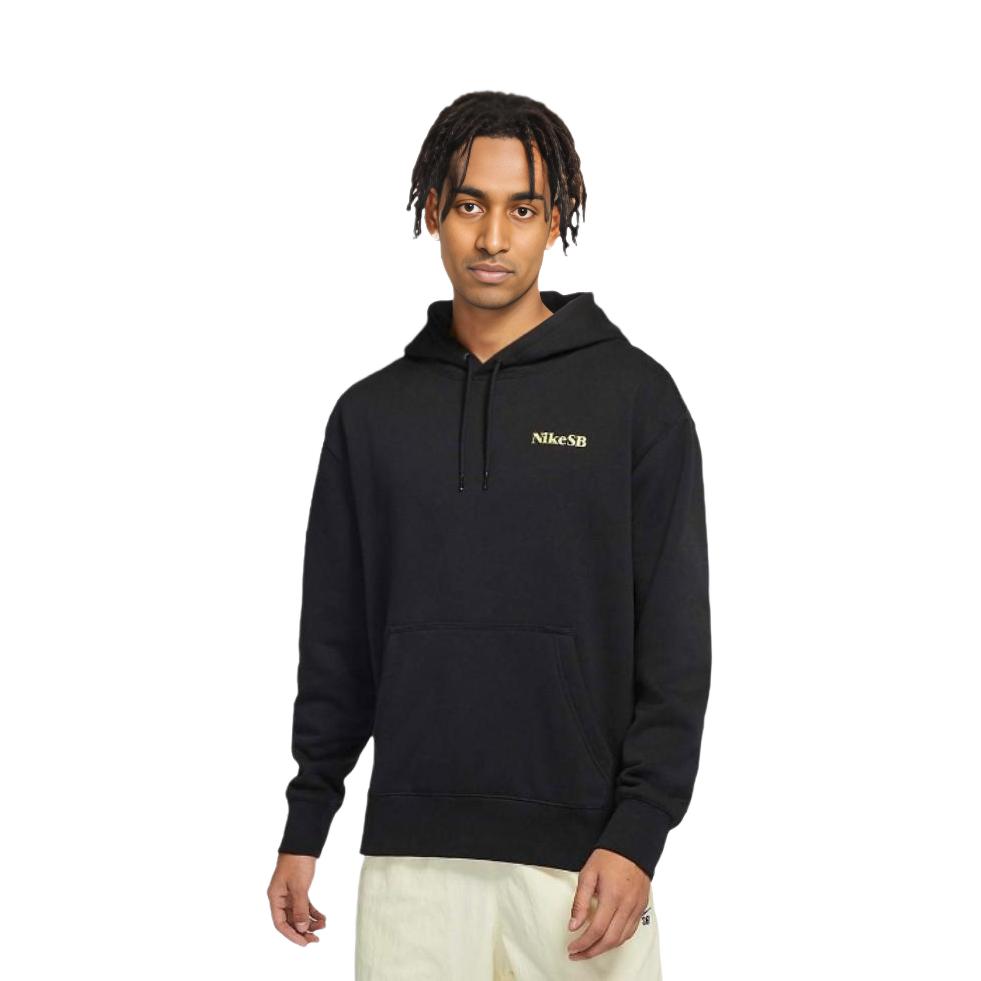 Nike Sweatshirts Men's Black Hooded Moderate Regular DA4256-010