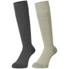 MINE Sports Socks 2-Pair Pack for Skiing and Snowboarding Moisture-Wicking Thermal Cushioned Socks MP-708 NV/BK