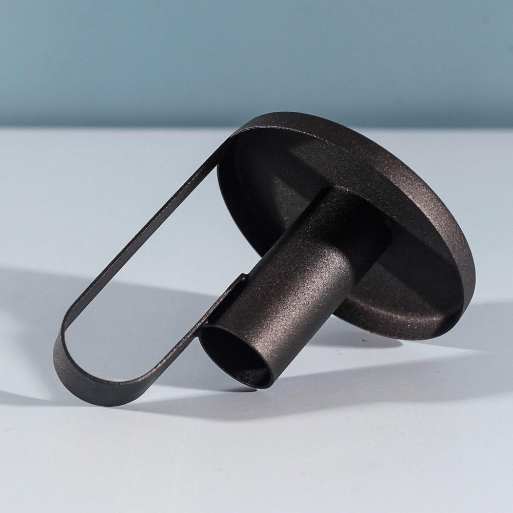 New Iron Black Candle Holders Nordic Simple Style Wrought Rack Home Decoration Metal Crafts Candle Bases Home Decoration