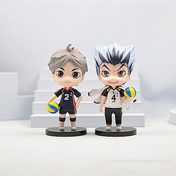8Q Volleyball Boy Handmade Кукла Гасяпон с игрушечной машиной Chuan Tetsu Claw