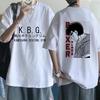 Hajime No Ippo Hip Hop EU Size TShirt Anime Harajuku Tee Tops Men Women Makunouchi Takamura T-Shirt KGB Y2k Manga Tshirt Clothes