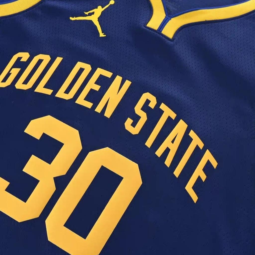Jordan Баскетбольный жилет унисекс с логотипом NBA Alphabet SW Fan Edition 22-23, ограниченный выпуск, синий DO9526-423