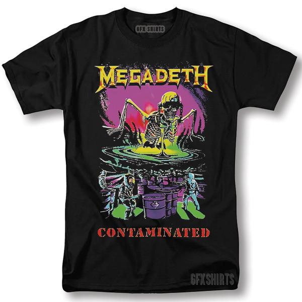 Футболка Megadeath Метал Рок Мерч Концертный Тур Винтажный Графический Дизайн Футболка