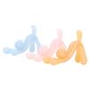 3pcs Silicone Baby Teether for Teething Relief Cute Cat Shape Hand Biting Prevention Infant Chewing