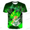 Dragon Ball Super Броли Битва Зеленая Галактика Спортивная Футболка Дышащая Короткий Рукав Аниме Футболка Мужская Женская