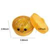 Glitter Dumpling Fidget Toy Soft Dumpling Bun Simulation Fidget Toy Birthday Party Favors Gifts for Kids and Adults