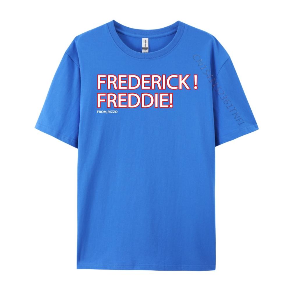 Frederick Freddie T Shirt Men 100 Cotton Halloween Mens Graphic Tshirts Autumn TShirts Fathers Day