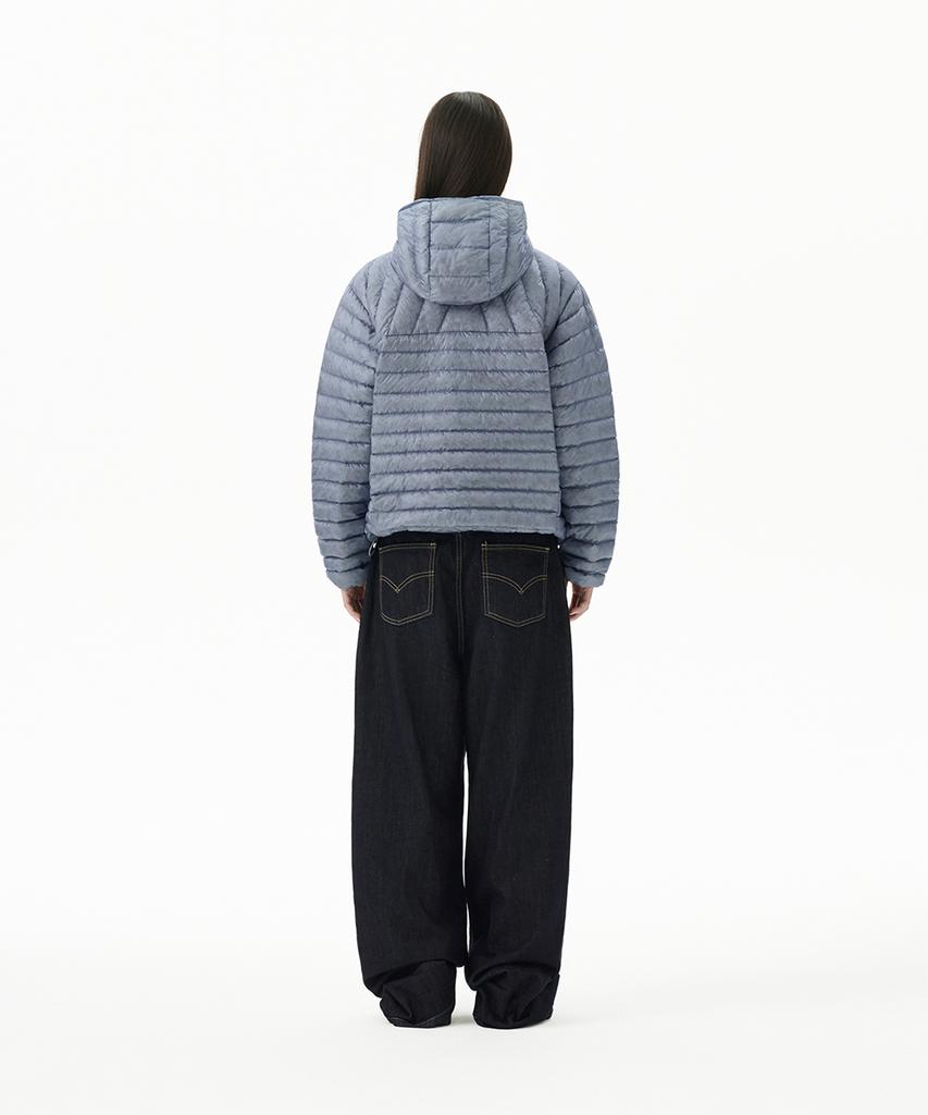 Mahagrid Light Hooded Down Puffer Blue(Mg2Fwmb903A)