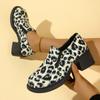 Mixed Colors High Heel Pumps Square Heel Round Toe 2024 High Quality Ladies Shoes Slip-on Spring/autumn Pumps Salto Alto