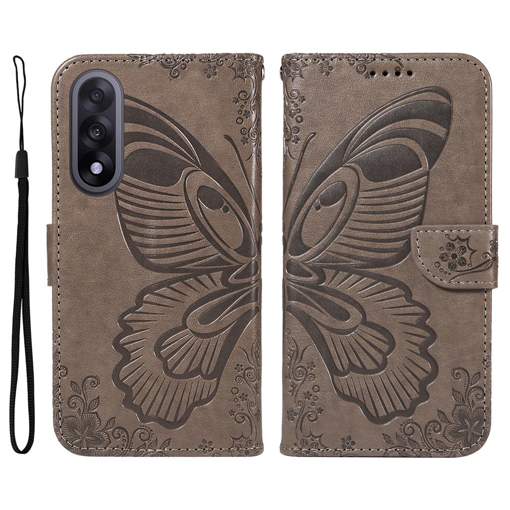 For OnePlus Nord 5 5G/OnePlus Ace 5 Ultra 5G Case Butterfly Pattern PU Leather Folio Flip Phone Cover