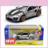 Металлическая модель автомобиля Porsche 911 GT2 RS со звуком и светом для игры детей