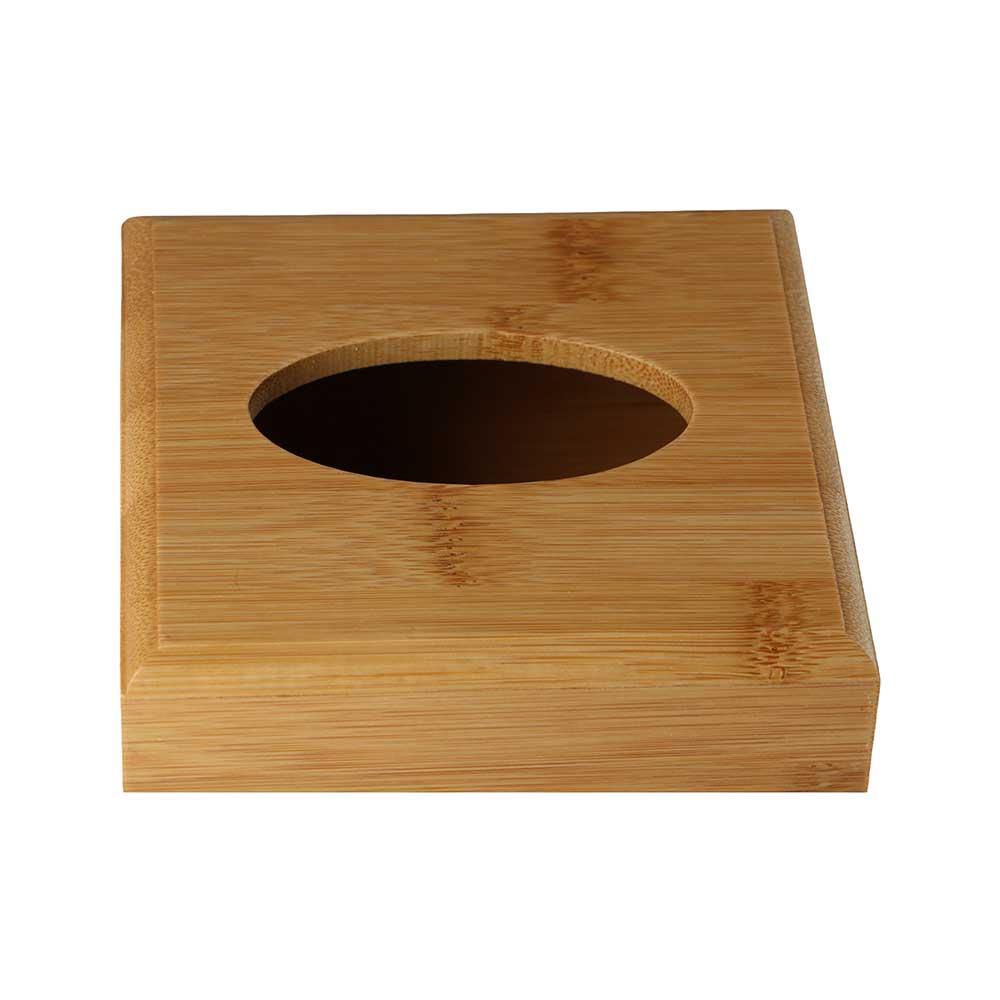 Table Decoration Bamboo Desktop Organizer Tissue Holder Tissue Rack Storage box Napkin holder
