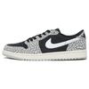 Кроссовки Air Jordan 1 Retro Low OG, черные цементные CZ0790-001