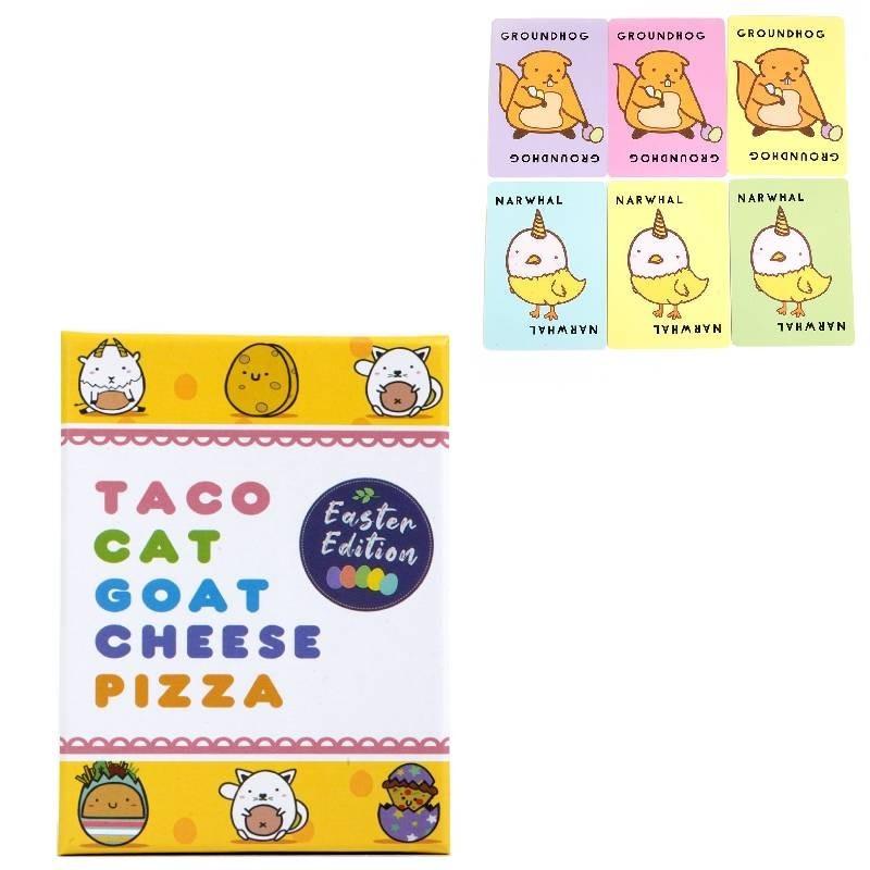Vibrant Taco Cat Goat Cheese Pizza Card Deck Perfect For Parties And Events