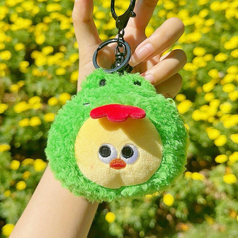 Crocodile Mini Earphone Bag Cute Animal Small Items Bag Portable Storage Bag Keychain  Children