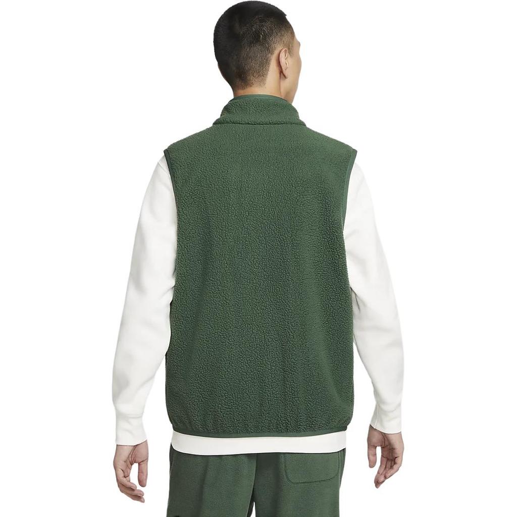 Nike Sportswear Club Fashion Simple Comfortable Soft Vest Men Vests Fir-Green FZ0895-323