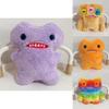 Colorful Fuggler Monster Stuffed Animal With Pp Cotton Filling For Kids Gift