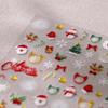 Cartoon Christmas Nail Decals Santa Claus Xmas Nail Decorations Christmas Nail Stickers  Winter