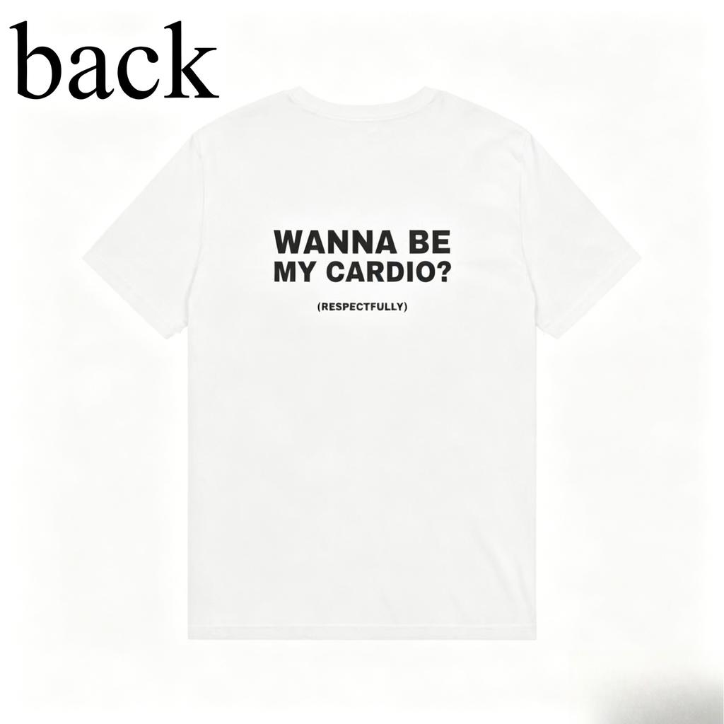 Unisexs Fun Fitness And Leisure Letter Printed Round Neck Tshirt Neutral 100 Pure Cotton Soft Breathable Sports Short Sleeve