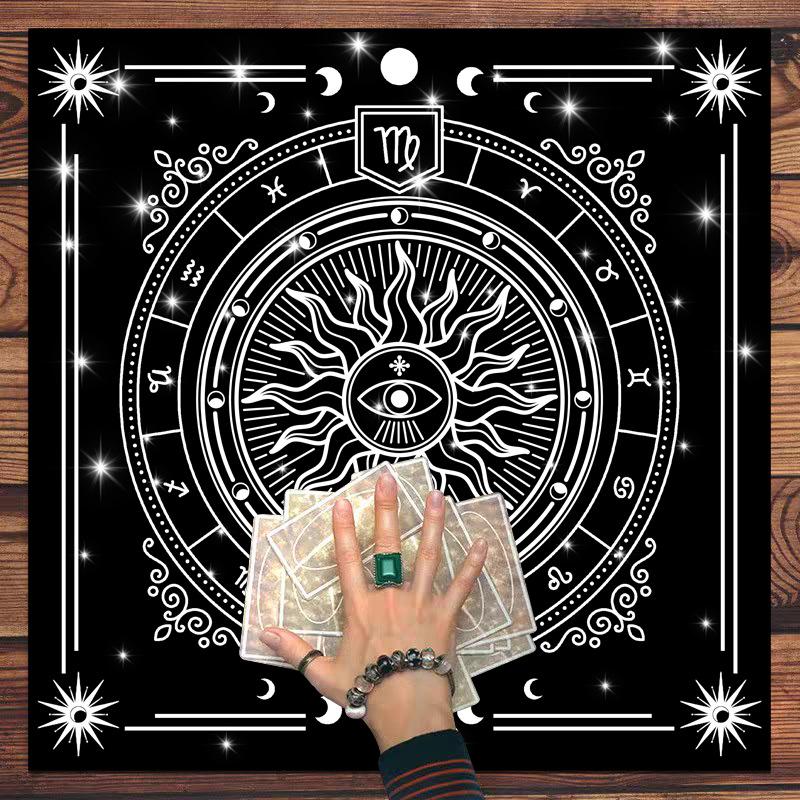 Скатерть Tarot нескользящая износостойкая для украшения комнаты