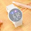 Умные часы LED Электронные наручные часы Силиконовый экран Дисплей Ремешок Детский Спорт Фитнес-трекер