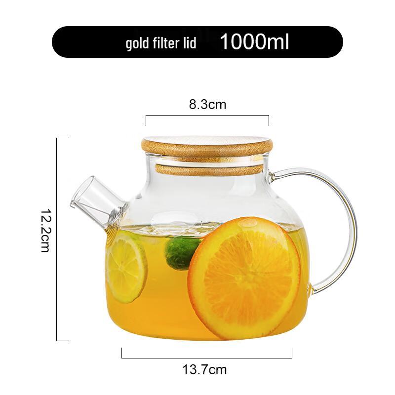 Chaxun Glass Teapot & Cold Water Pitcher Set