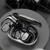 Wireless Bluetooth 5.3 Headphones Ear Hook Earphones LED Display Waterproof Headsets HiFi Stereo Noise Reduction Earbuds