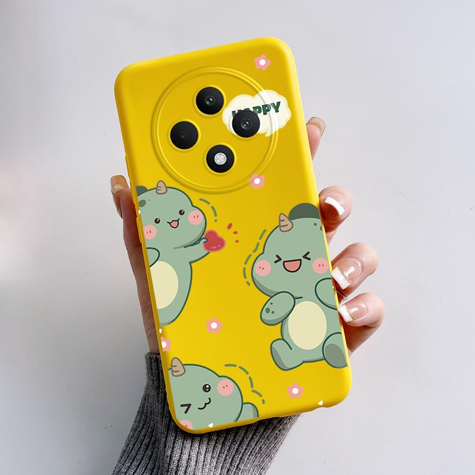 Чехол для OPPO Reno 12 FS 5G Медведь Лягушка Силиконовый Мягкий Чехол для Телефона для Oppo Reno 12 F Чехлы Reno12 FS Reno12FS 12 F 12F 12FS 4G 5G