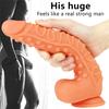 Double Layer Liquid Silicone Fake Penis Adult Simulation Female Masturbation Device Sex Toys